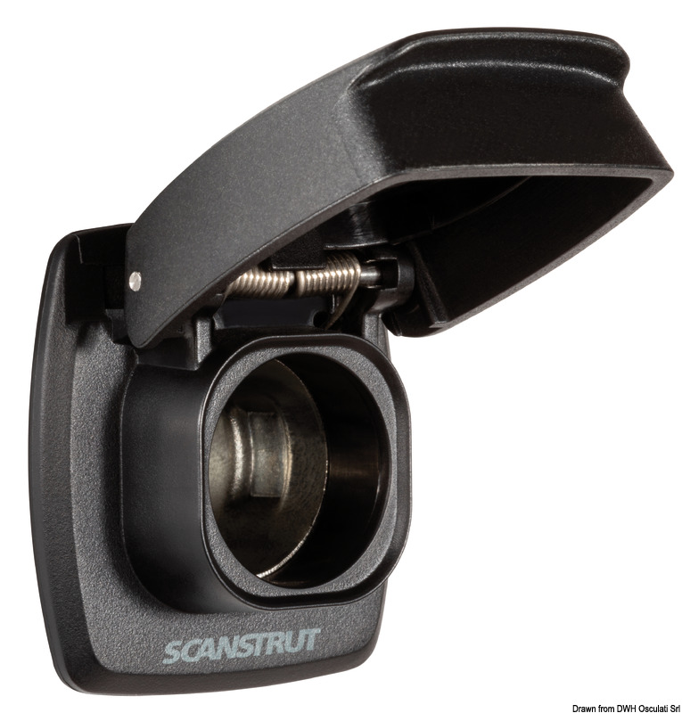 Купить SCANSTRUT Flip Pro watertight socket 12 V, Osculati 14.195.81 7ft.ru в интернет магазине Семь Футов