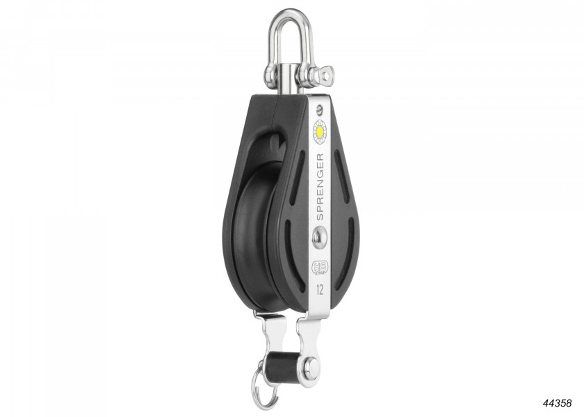 Купить SPRENGER S Block with Becket and Swivel / 12 mm / plain bearing 44358-bvs 7ft.ru в интернет магазине Семь Футов