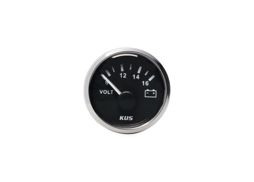 Купить KUS 29277 NMEA2000 Вольтметр / 8–16 В / 52 мм 29277-bvs 7ft.ru в интернет магазине Семь Футов