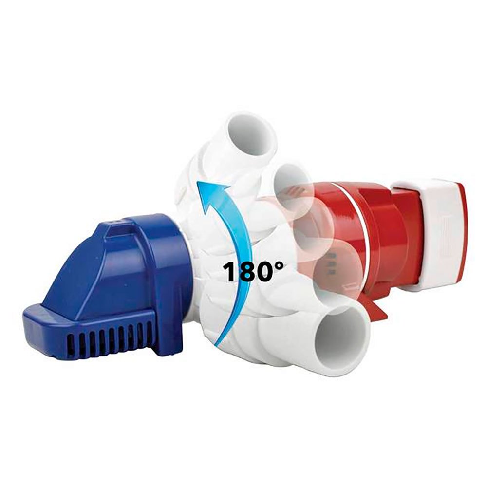 Rule pumps 1616095 LP900S 180° 12V Автоматический насос  Blue / White / Red