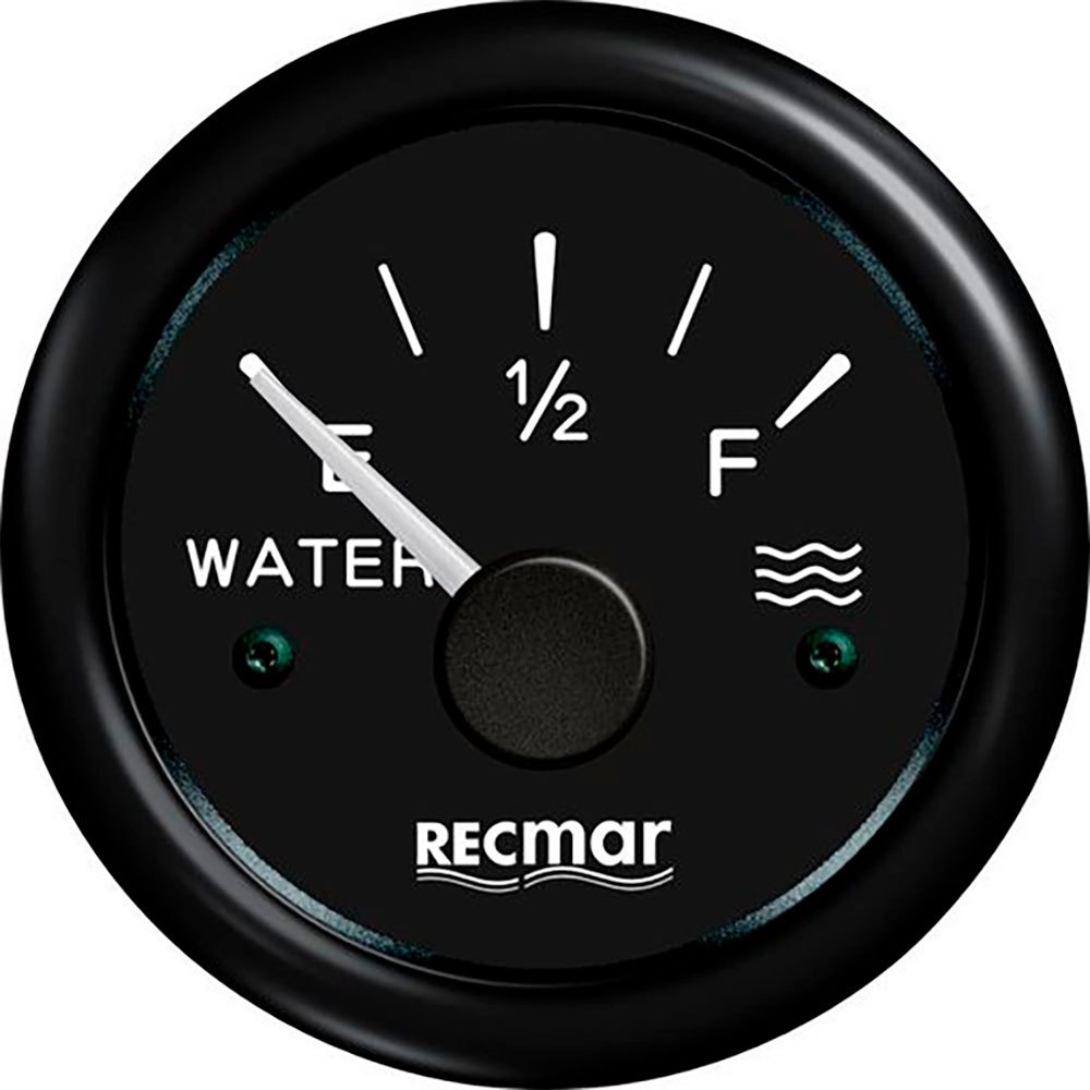 Recmar RECKY11200 0-190º Индикатор уровня воды в ЕС Черный Black 51 mm 