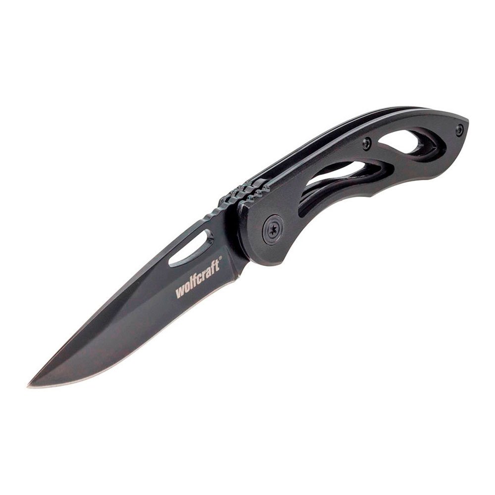 Wolfcraft 82706 4288000 70 mm Складной нож Черный Black