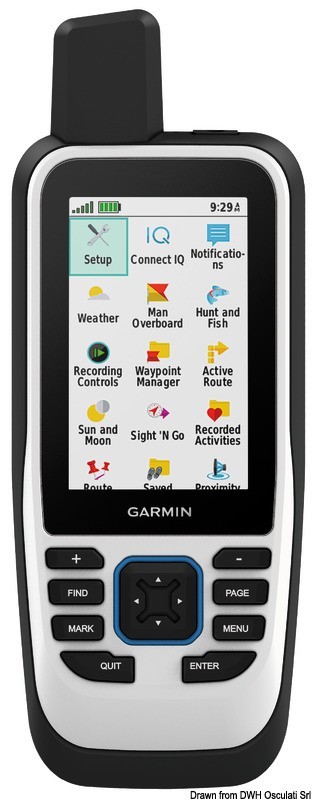 Купить GARMIN portable GPSMAP 86s, 29.075.61 7ft.ru в интернет магазине Семь Футов