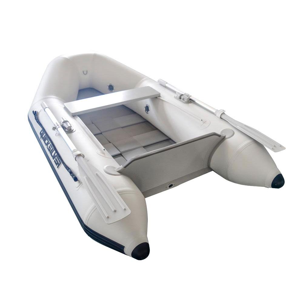 Quicksilver boats QSN240TESF 240 Tendy Надувная лодка с решетчатым полом Белая White 3 Places 