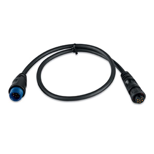 Garmin 010-11612-00 8-Pin Transducer To 6-Pin Sounder Adapter Cable Черный Black 8 To 6 Pins 