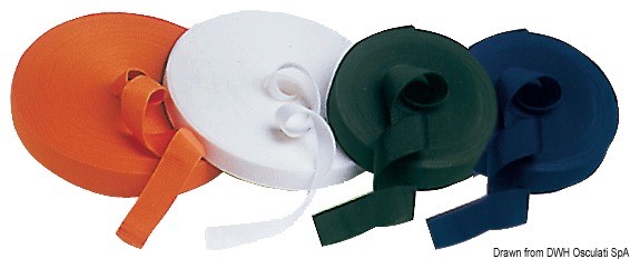 Купить Ремень из оранжевого полипропилена 100 м - 50 мм для использования в качестве ножных упоров, Osculati 06.400.50AR 7ft.ru в интернет магазине Семь Футов