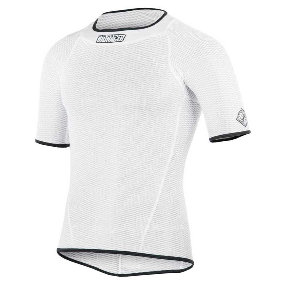 Bioracer CO_BR11380-W-P-XXL Базовый слой с коротким рукавом Белая White 2XL