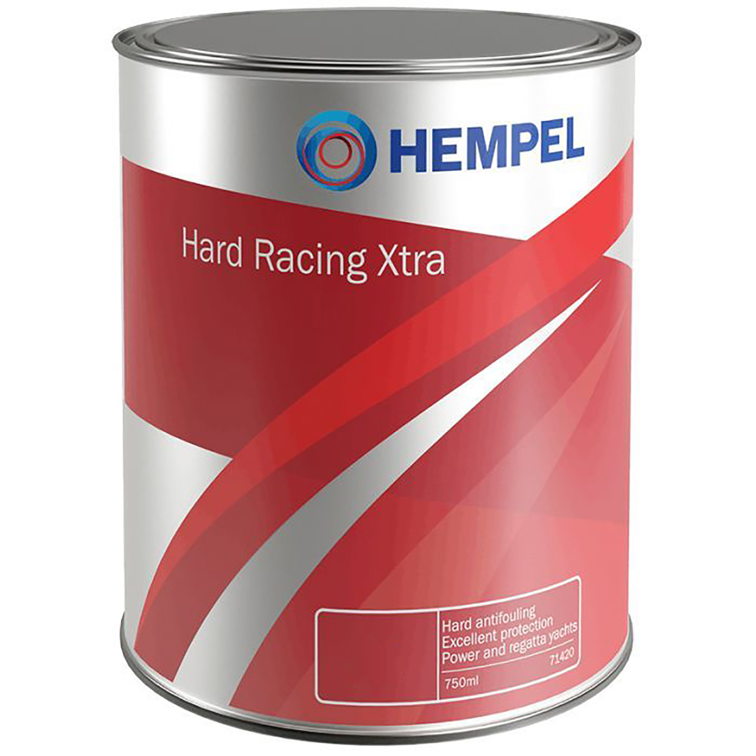 Необрастающая краска Hempel Hard Racing Xtra 71420-10000-07 белая 750мл