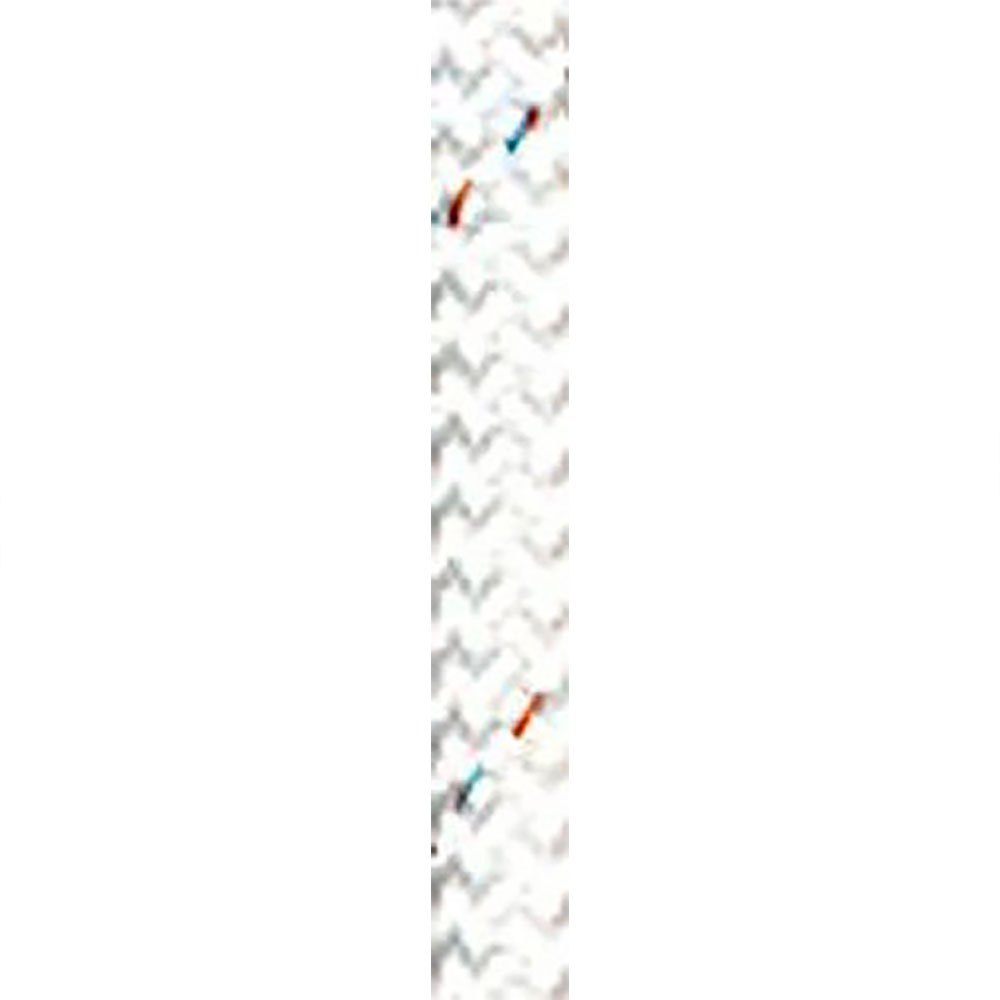 Poly ropes POL2209832608 Poly-Braid 24 150 m Веревка  White 8 mm 