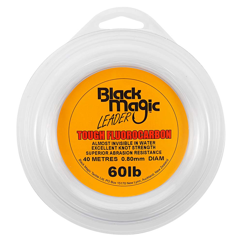 Black magic FLUTOUGH60 Tough Fluorocarbon 40 M.