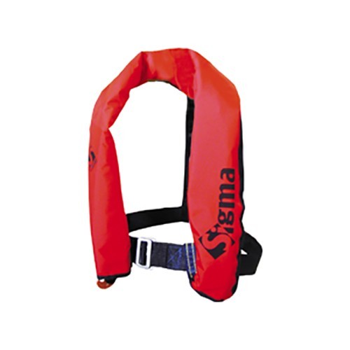Надувной спасательный жилет Lalizas Sigma 20141 150N ISO 12402-3 с ручным пусковым механизмом