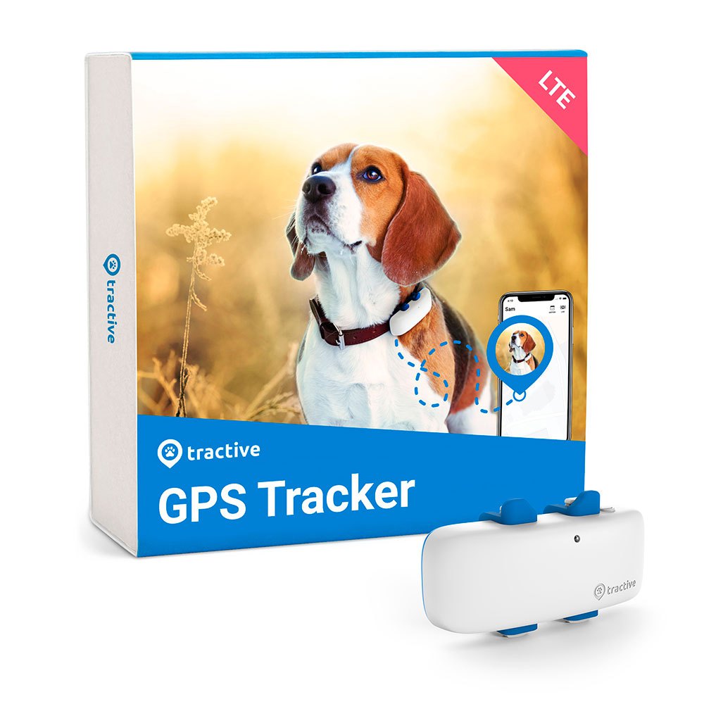 Трекер для собак Tractive GPS 4 Technology LTE TRNJAWH 71x28x17мм водонепроницаемый c мониторингом активности