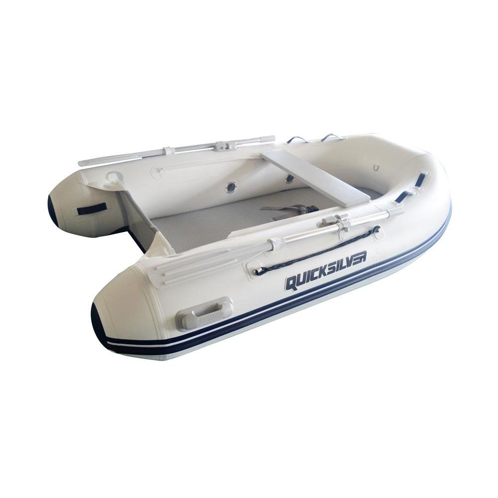 Quicksilver boats QSN250AD 250 Air Deck Надувная лодка Белая White 3+1 Places 