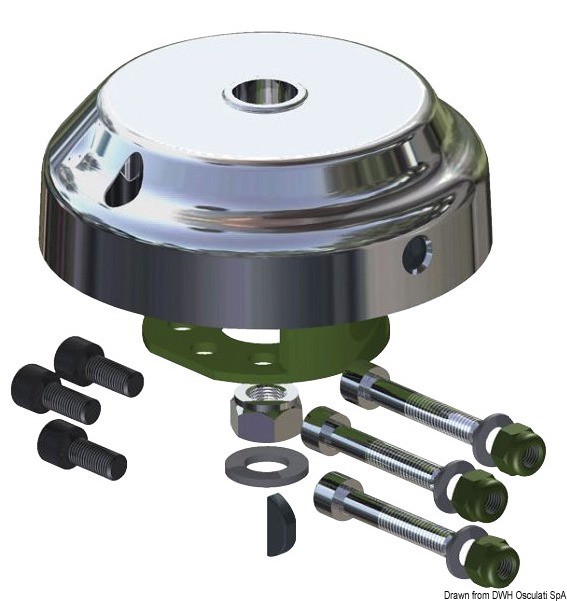 Купить Anti-theft device X90 90° chromed hub cover, 45.055.06 7ft.ru в интернет магазине Семь Футов