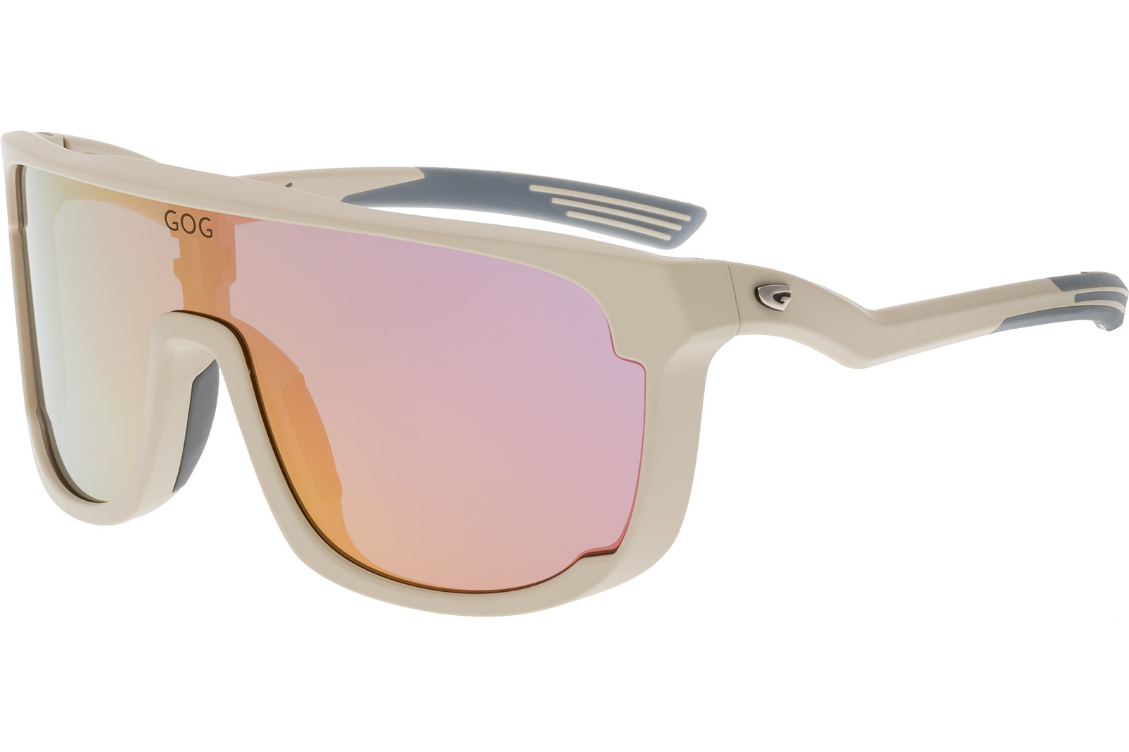 Купить Спортивные очки GOG Valkyrie / Matt Light Grey / Pink Lens, e531-2 7ft.ru в интернет магазине Семь Футов