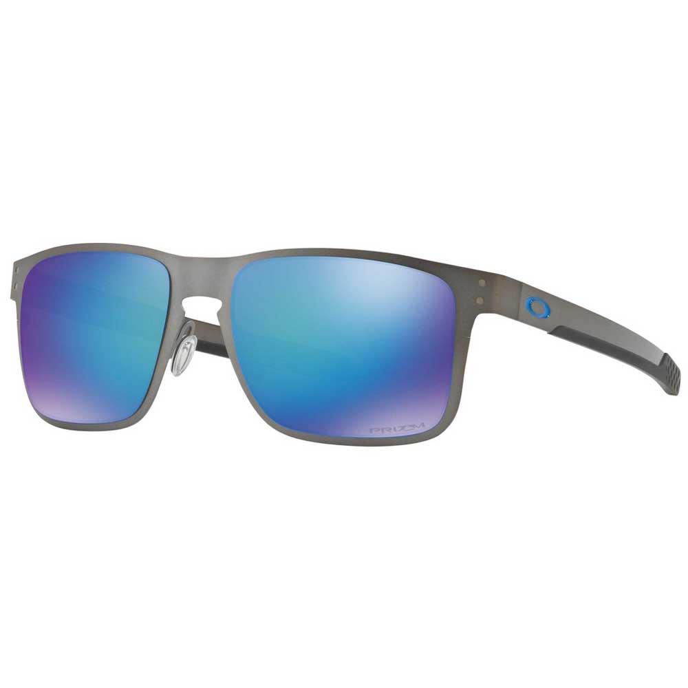 Oakley OO4123-0755 Holbrook Металлические поляризованные солнцезащитные очки Matte Gunmetal Sapphire Iridium/CAT3
