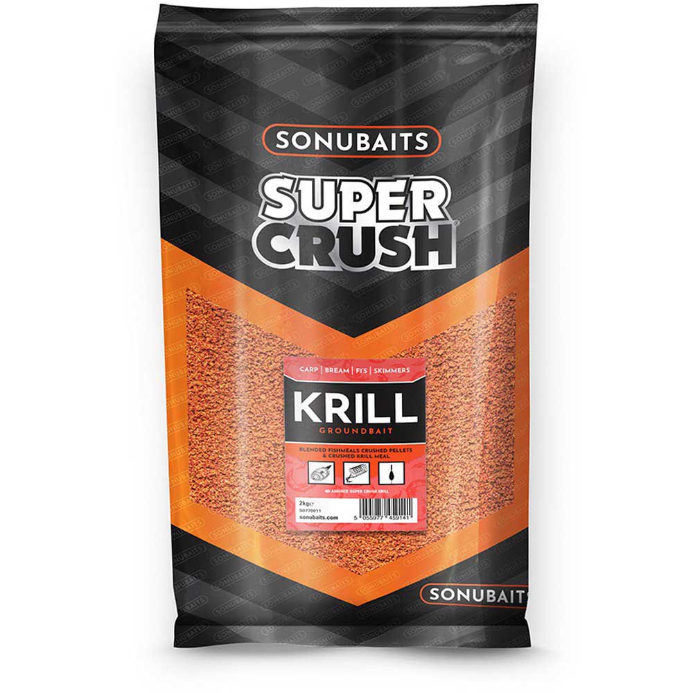 Sonubaits S1770011 Krill Supercrush Прикормка 2kg Бесцветный