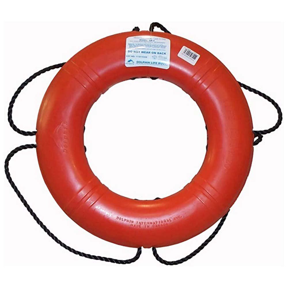 Dock edge 686-55223F Спасательный круг 20´ Красный Orange