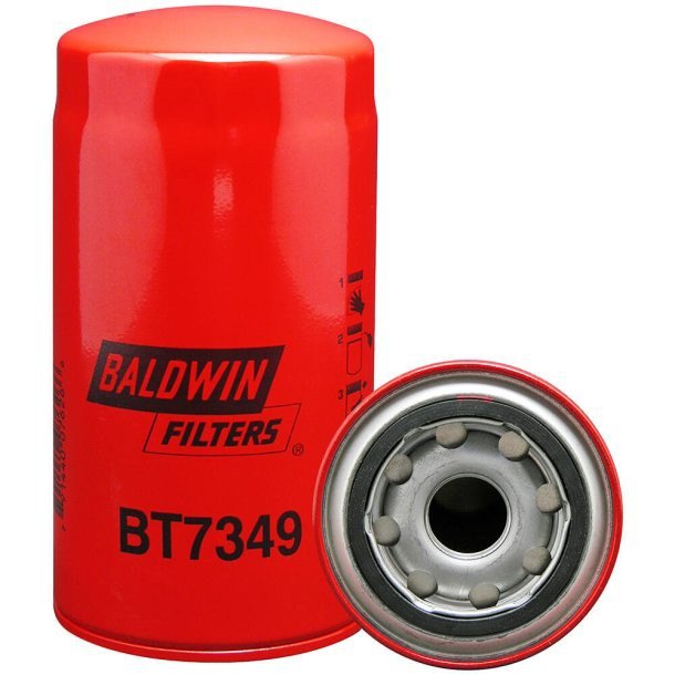 Baldwin BLDBT7349 BT7349 Масляный фильтр двигателя Cummins&Mercruiser Красный Red