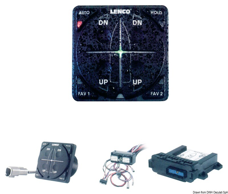 Купить Correttore Lenco singolo cilindro con NMEA 2000, 51.265.11 7ft.ru в интернет магазине Семь Футов