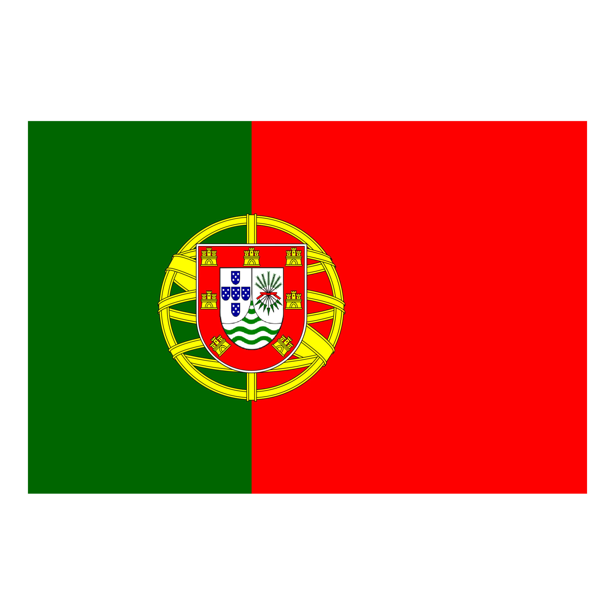 Флаг Португалии гостевой Nauticalia 6174 150х90см (5'х3')