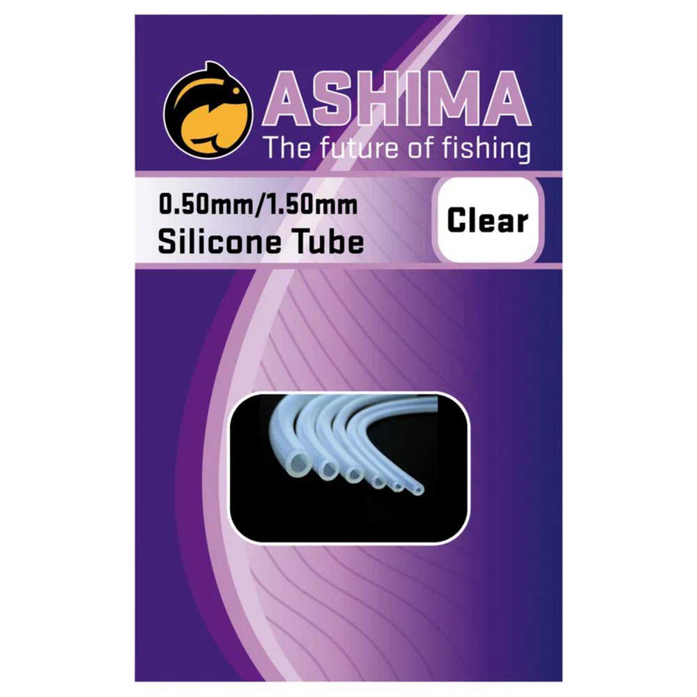 Ashima fishing ASSTC075 Силиконовая трубка  Clear 0.75 mm