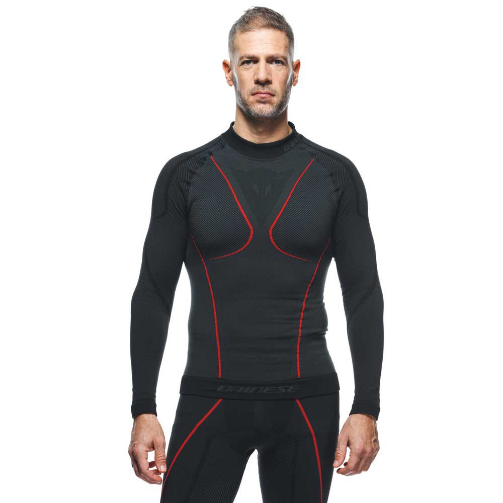 Dainese 201916016-606-XL/X Компрессионная футболка с длинным рукавом Thermo Черный Black / Red XL-2XL