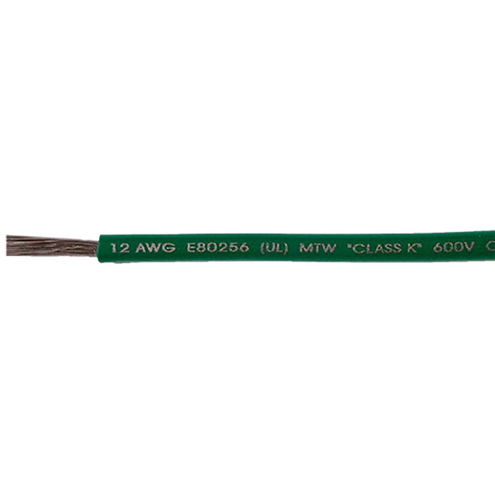 Cobra wire&cable 446-A2010T03100FT Первичная луженая медная проволока 10AWG 30.5 m Green