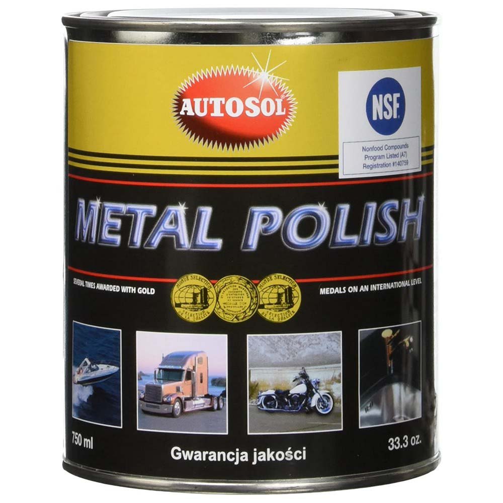 Autosol 1001100 750ml Полироль для металла Черный Black