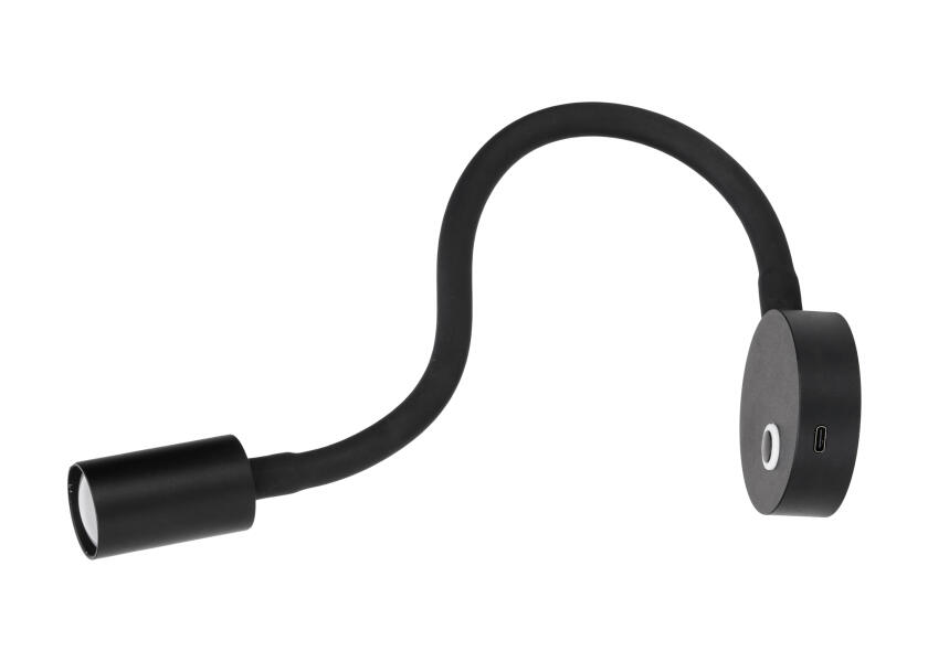 Купить SEATEC LED Reading Light with Dimmer & USB-C / black / warm white 31998-bvs 7ft.ru в интернет магазине Семь Футов