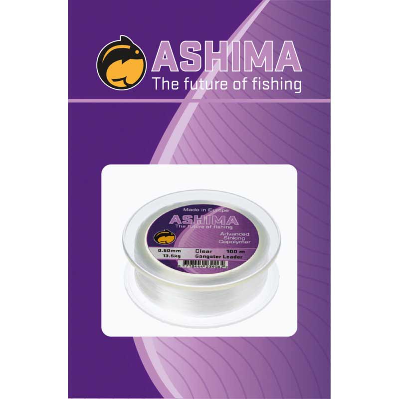 Ashima fishing ASGASLEADER50 Gangster Leader 100 m Фторуглерод Clear 0.500 mm