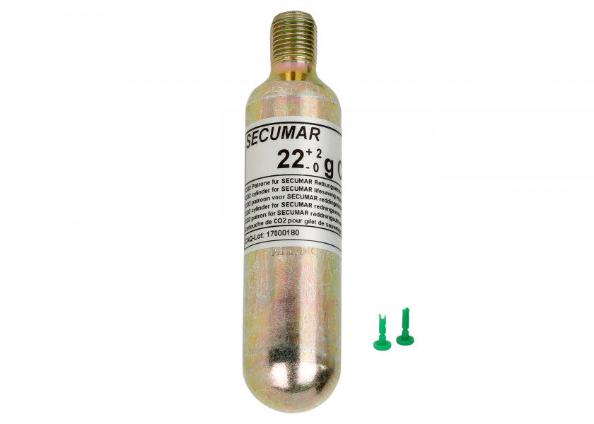 Купить SECUMAR CO² Replacement Cartridge / 22 g / FREE 100 57592-bvs 7ft.ru в интернет магазине Семь Футов