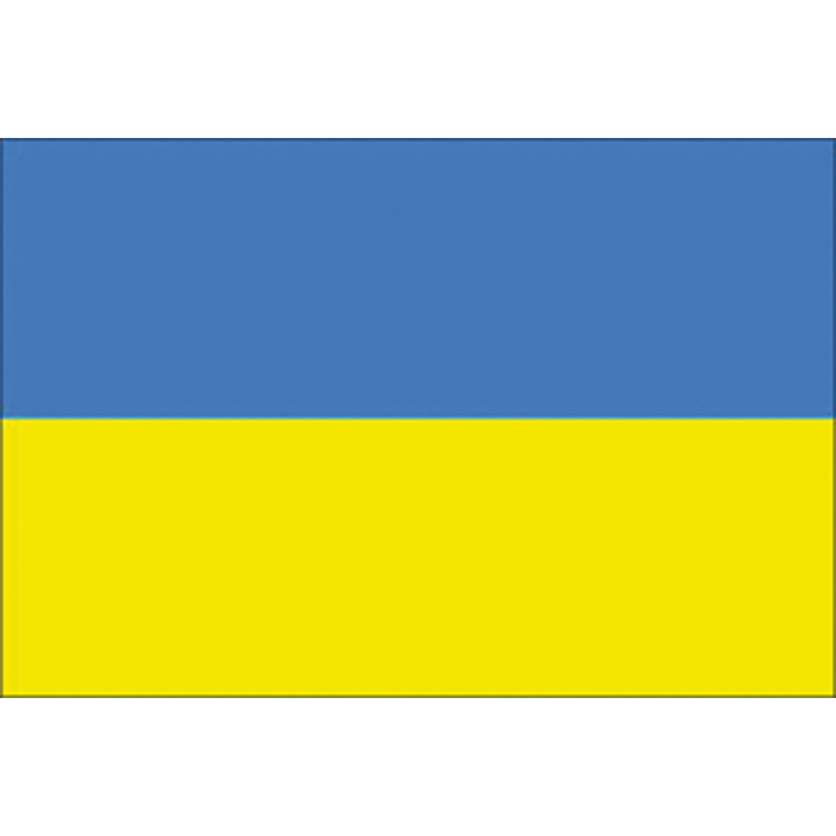 Флаг Украины гостевой Adria Bandiere BU021 20x30см