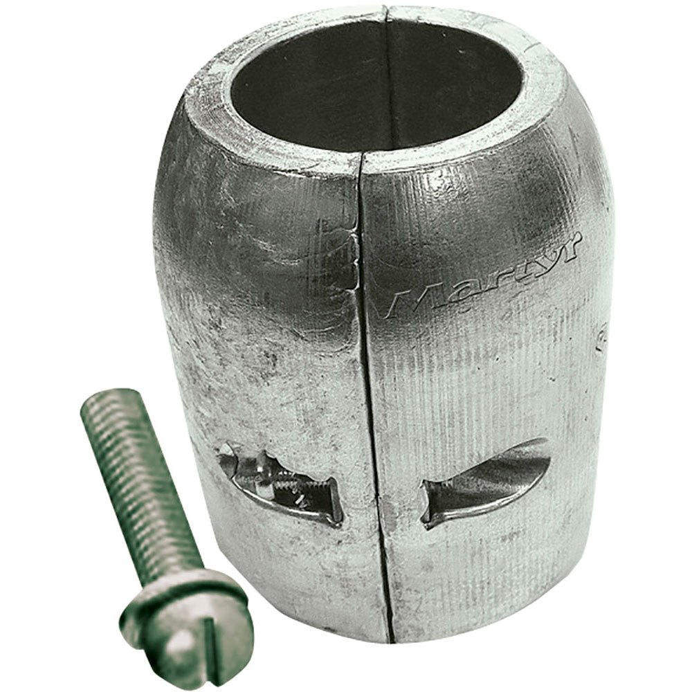 Martyr anodes 194-CMXC50Z Анод из оцинкованного зажимного вала Серебристый Grey 50 mm 