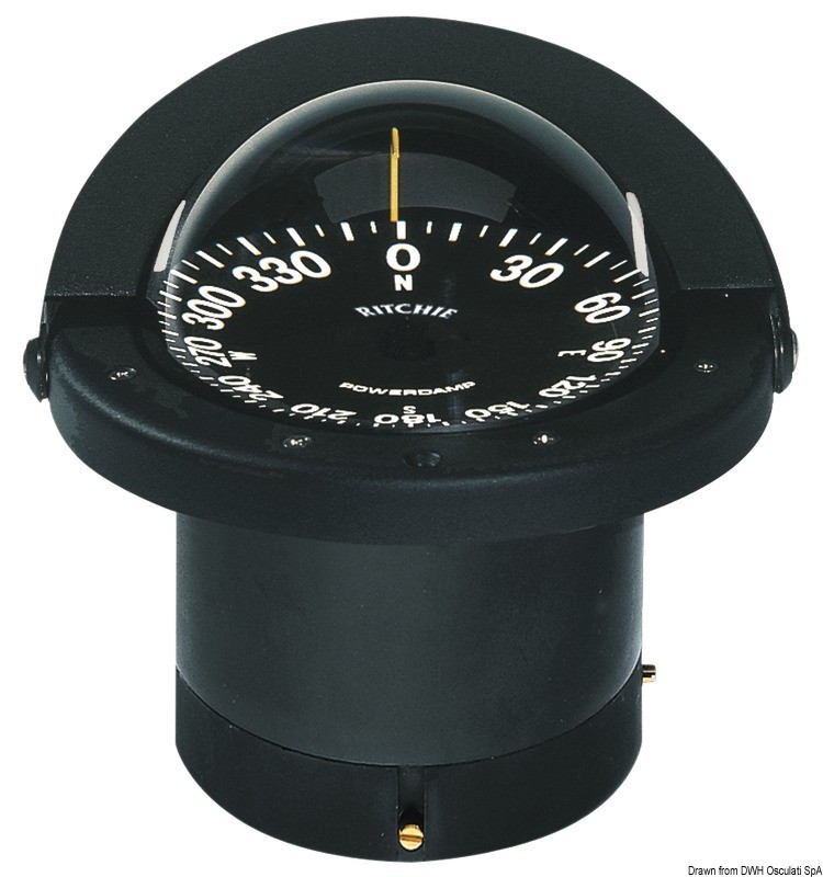 Купить RITCHIE Navigator built-in compass 41/2 bla/black, 25.084.01 7ft.ru в интернет магазине Семь Футов