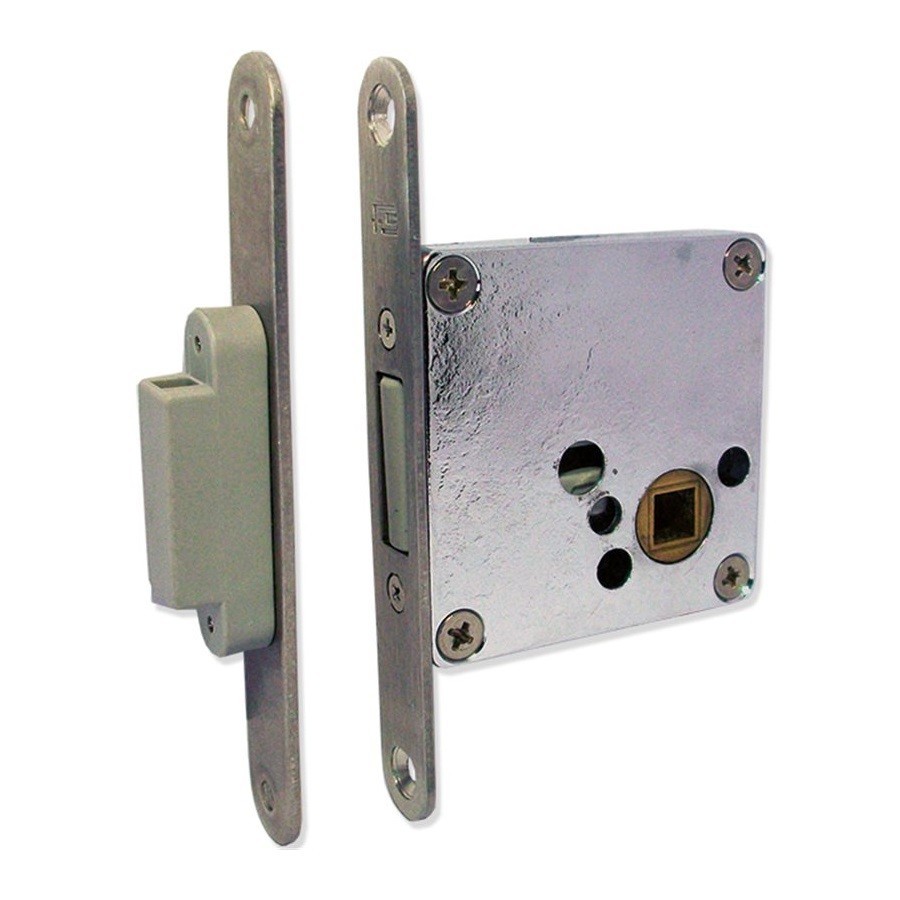 замок апекс 5300. замок врезной апекс 5300. магнитный замок bonaiti b-forty. защелка врезная магнитная apecs 5300-m-wc-nis (фиксатор/матов никель). замок апекс 5300.