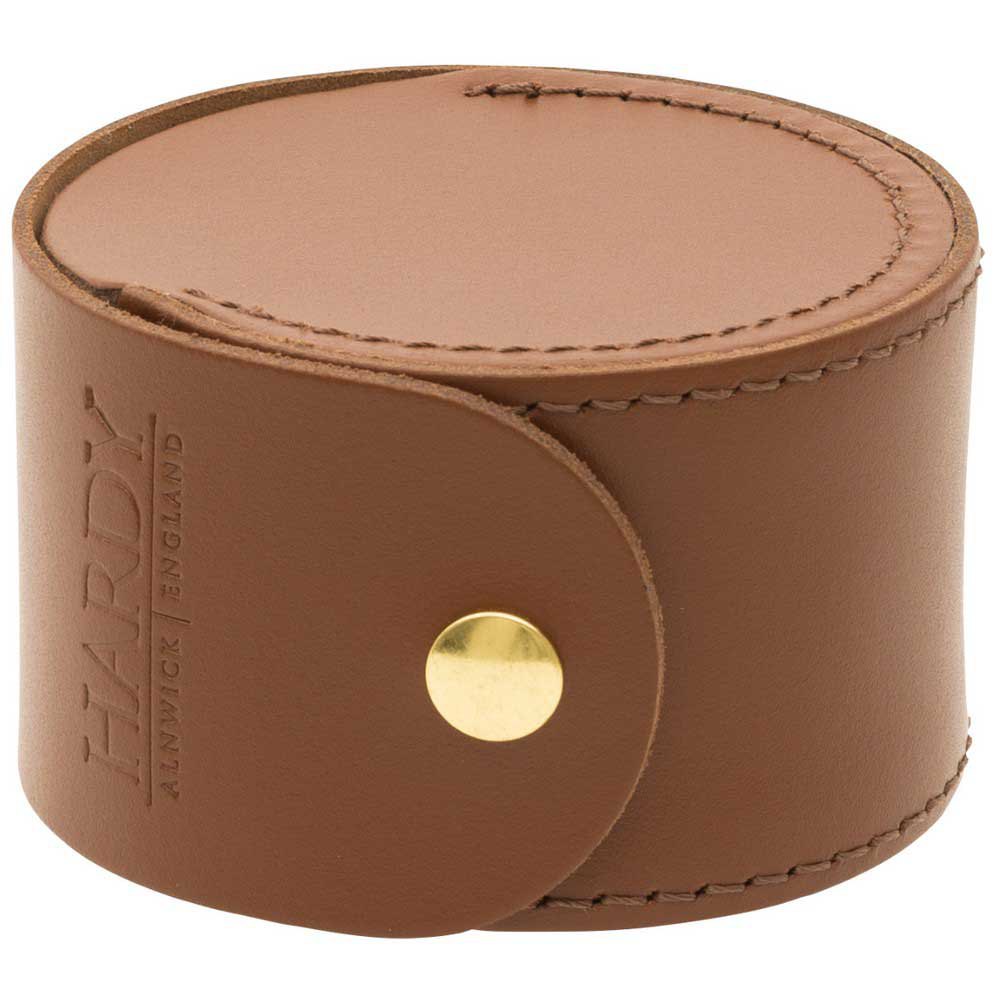 Hardy 1487459 HBX Leather Reel Case Коричневый  Brown L 