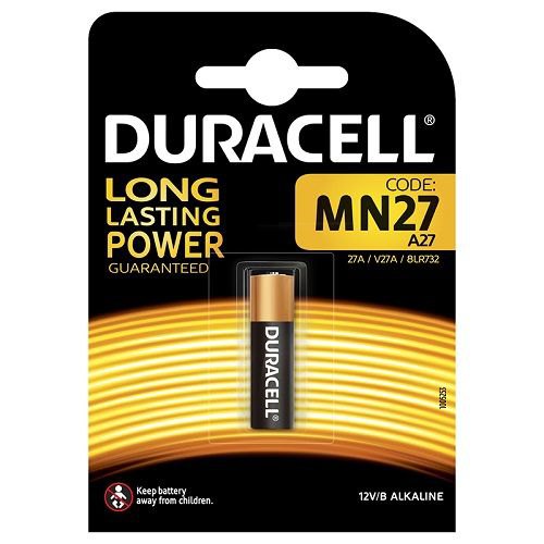 Duracell DRB271 батарея Mn27 Lr27 12 V Черный