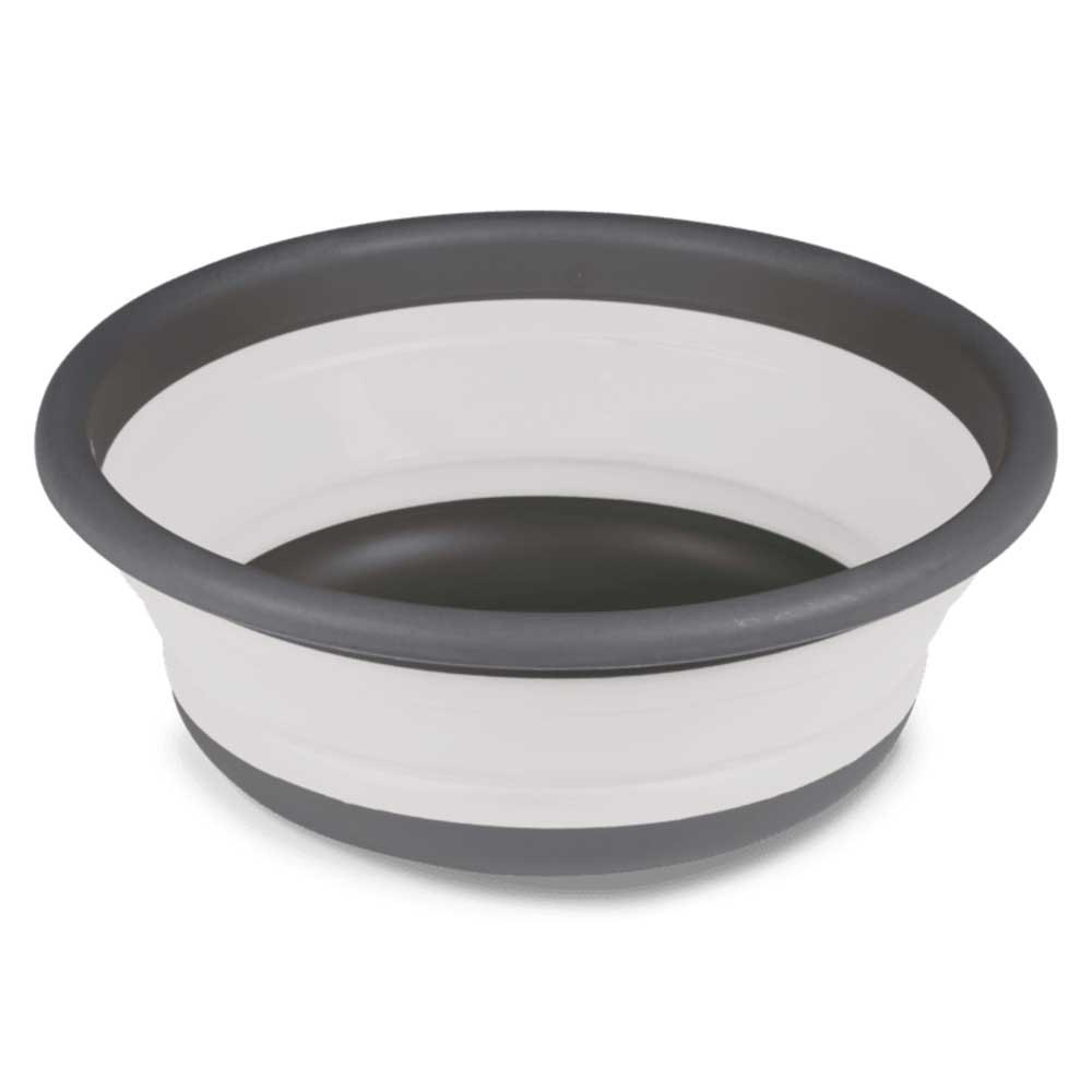 Kampa 9120001406 Средняя складная круглая чаша для мытья посуды Серебристый Grey