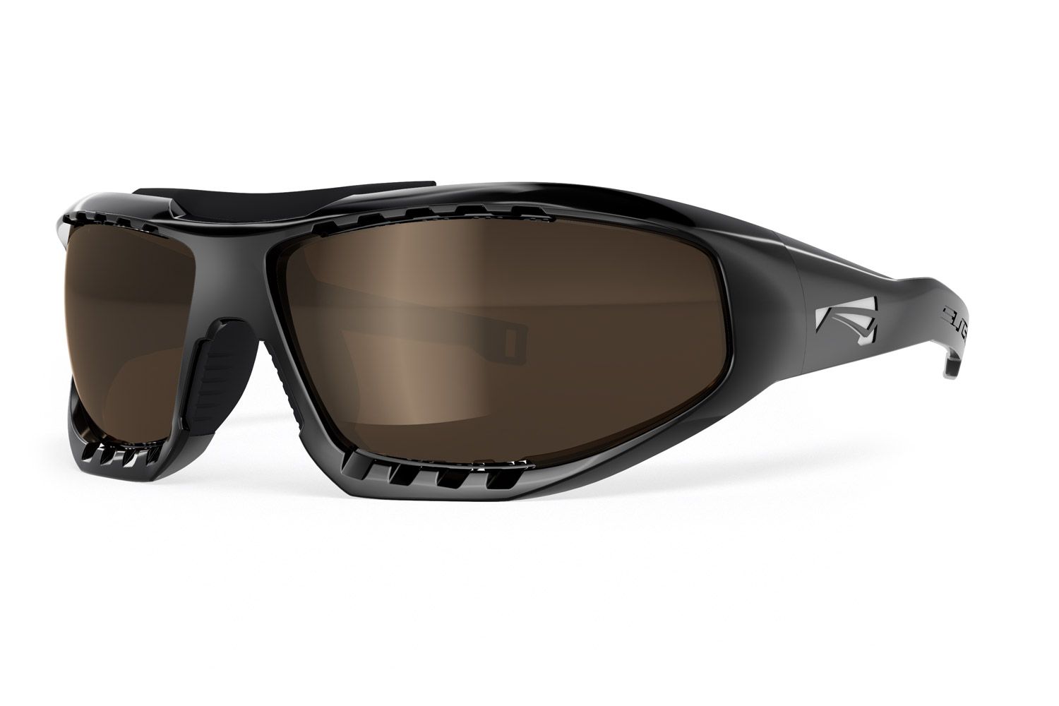 Купить Спортивные очки LiP Surge Aero / Gloss Black - Black / PC Polarized / Levante Series Chroma Brown, 3447 7ft.ru в интернет магазине Семь Футов