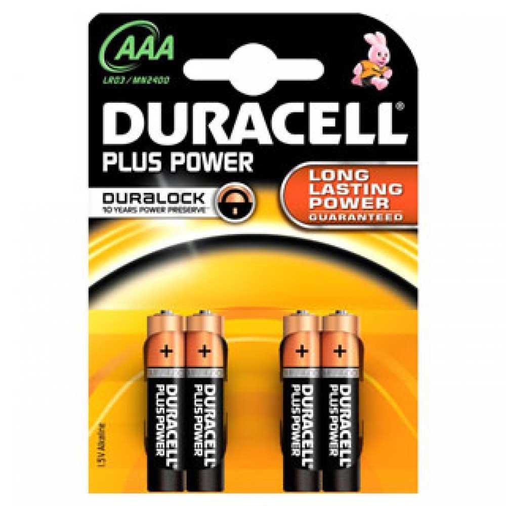 Duracell 38000 LR03 AAA Plus Power 4 единицы Золотистый Black