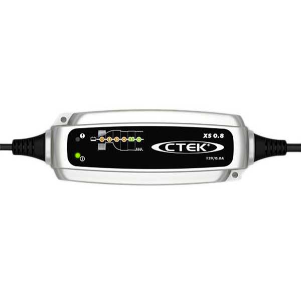 CTEK 56-707 XS 0.8 зарядное устройство Серебристый Silver 1.2-32 A 