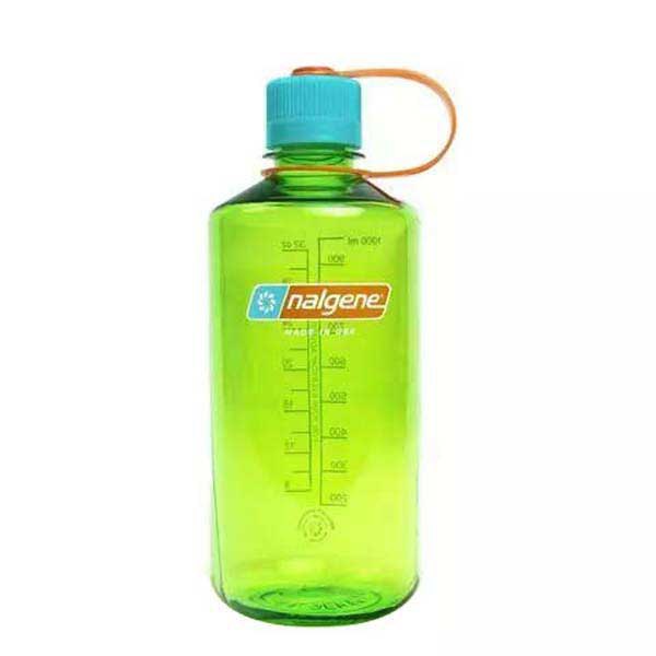 Nalgene NL20212332 Узкий рот Sustain 1L бутылка  Green Lime