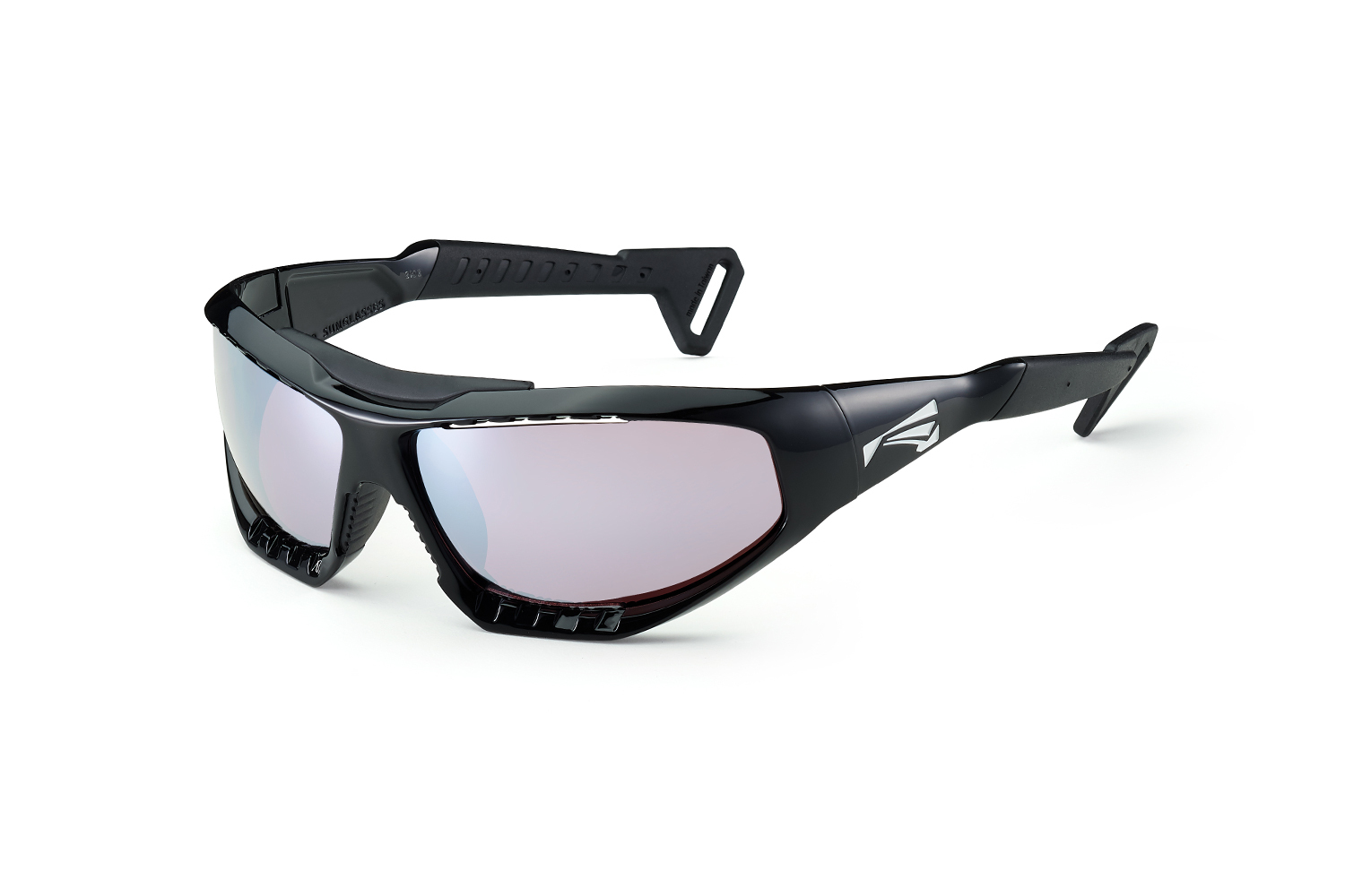 Купить Спортивные очки LiP Surge / Gloss Black - Black / PC / VIVIDE™ Copper Smoke Silver Mirror 7ft.ru в интернет магазине Семь Футов
