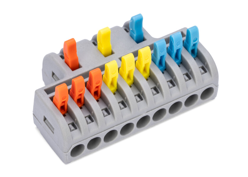Купить SEATEC Connection terminal 3 inputs - 9 outputs / 0.2 - 4 mm2 / 2 pcs. 29754-bvs 7ft.ru в интернет магазине Семь Футов