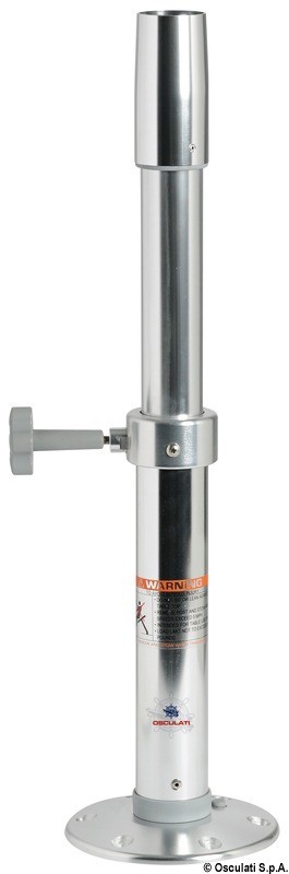 Купить Опора для столешниц телескопическая из алюминия 500 - 700 мм, Osculati 48.417.61 7ft.ru в интернет магазине Семь Футов