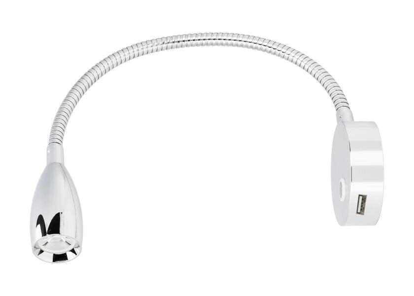 Купить SEATEC LED Reading Light / flexible arm / with touch switch and USB charging port 29813-bvs 7ft.ru в интернет магазине Семь Футов