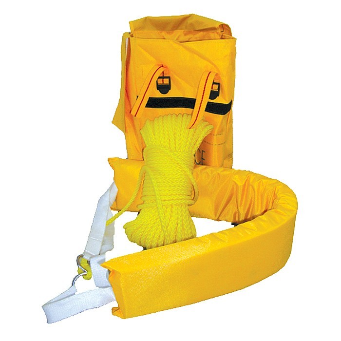 Спасательная система желтая с оболочкой из ткани Sumar 1109/S с тросом 40 м