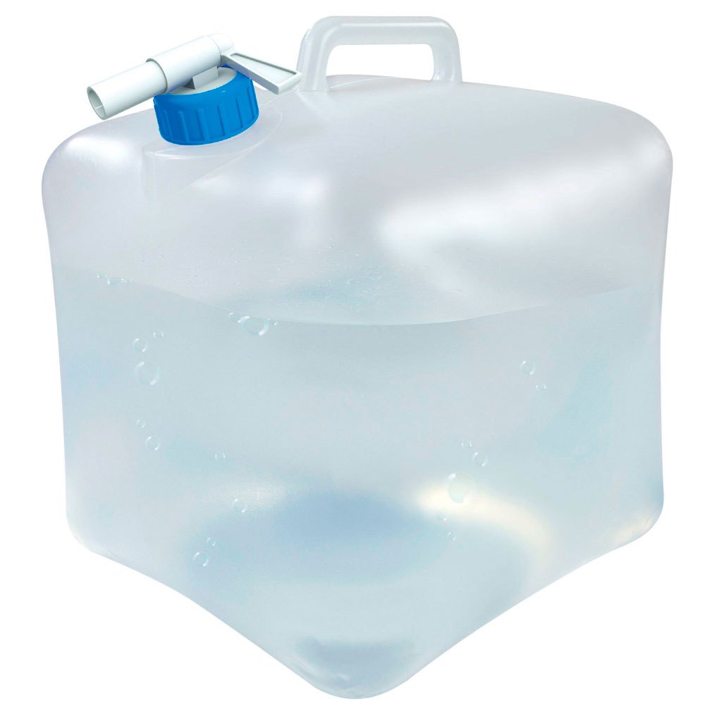 Aktive 906016 Складной 10 литровый резервуар для воды Бесцветный Transparent