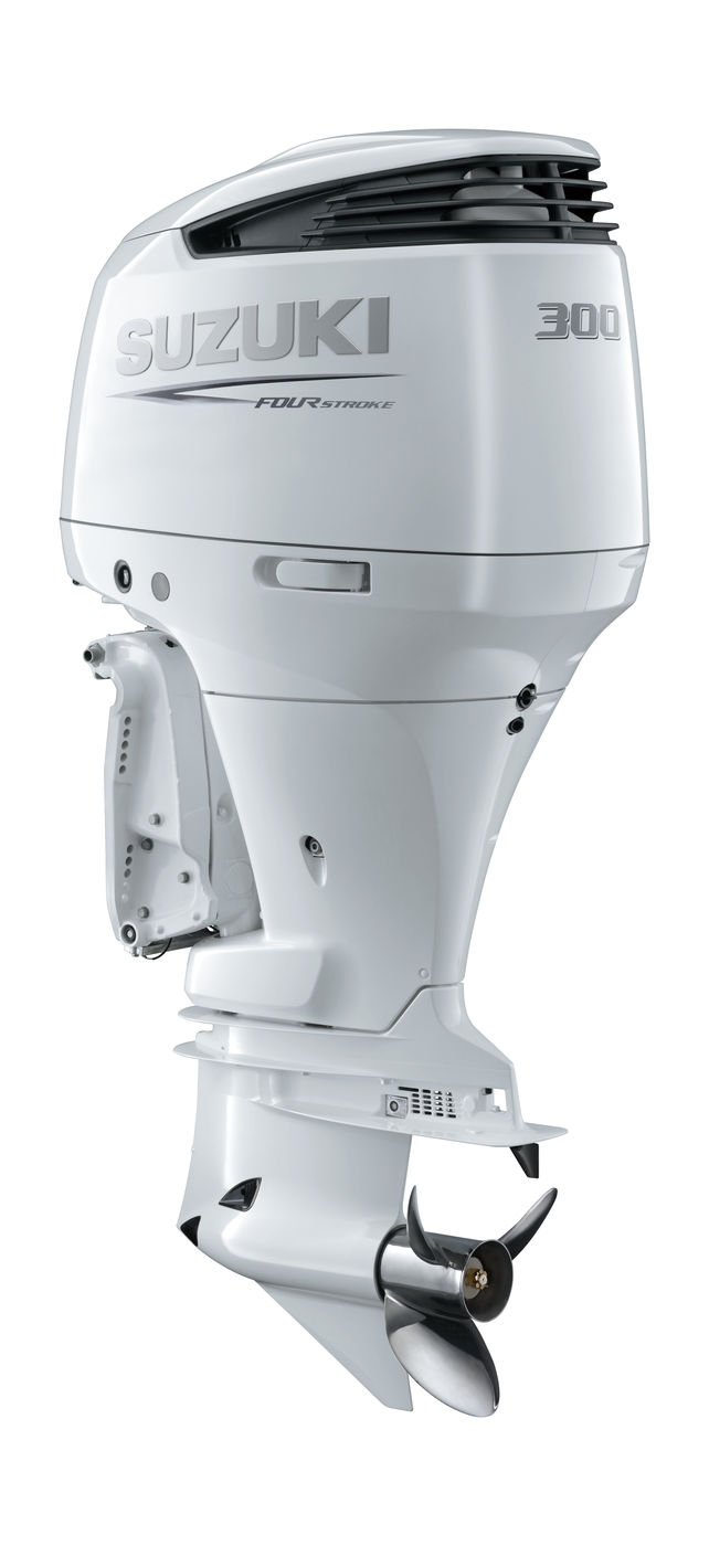 Купить Мотор лодочный Suzuki DF300APX, белый DF300APX_white 7ft.ru в интернет магазине Семь Футов